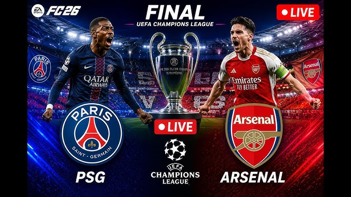 PSG vs Arsenal: Duel Panas Final Eropa, Siapa Raja Baru Sepak Bola Benua Biru?